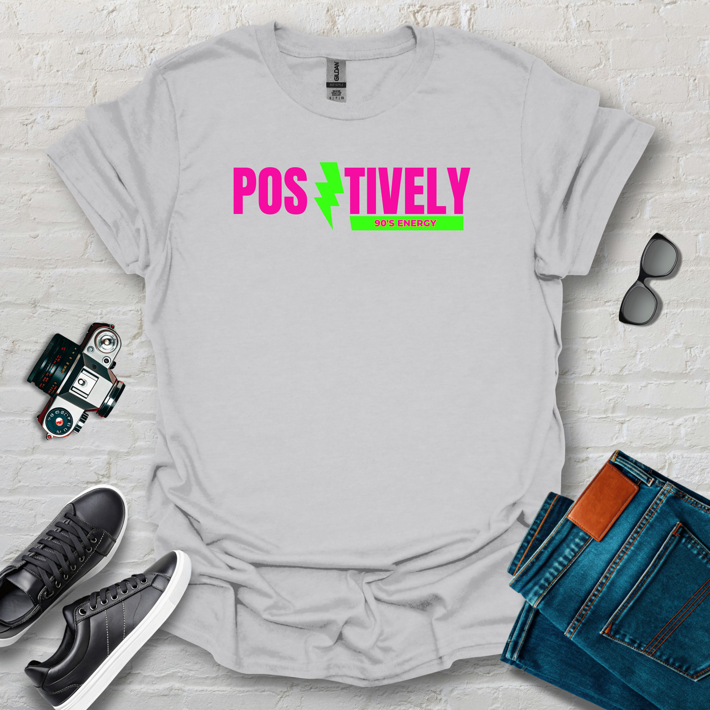 Positively 90s pnk/grn