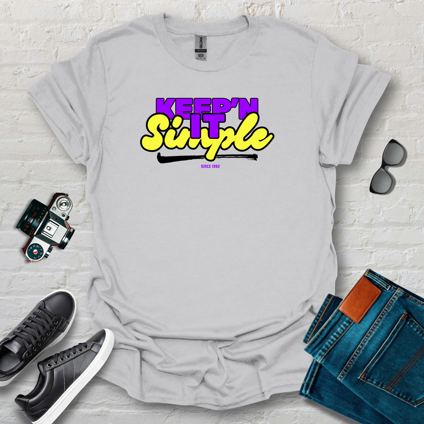 keep'n it simple blue/yeller