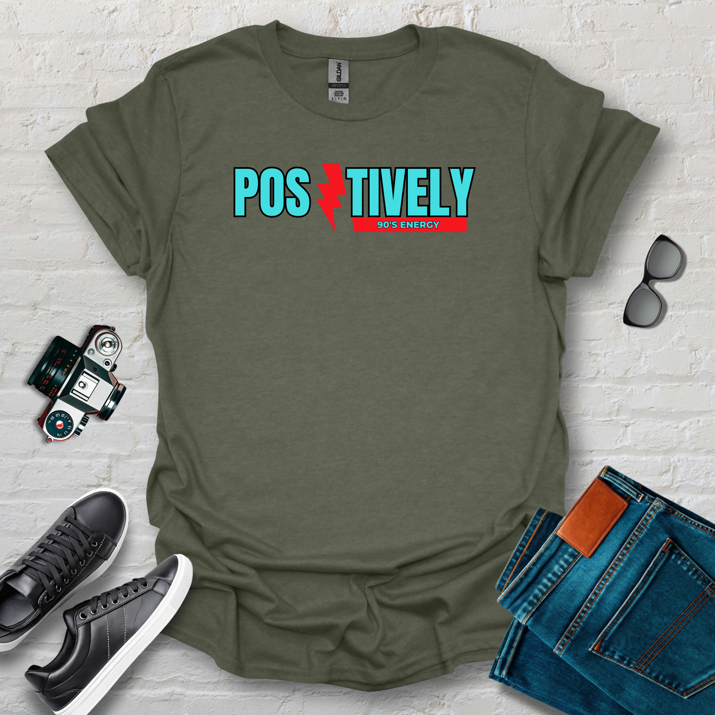 Positively 90s redand blu