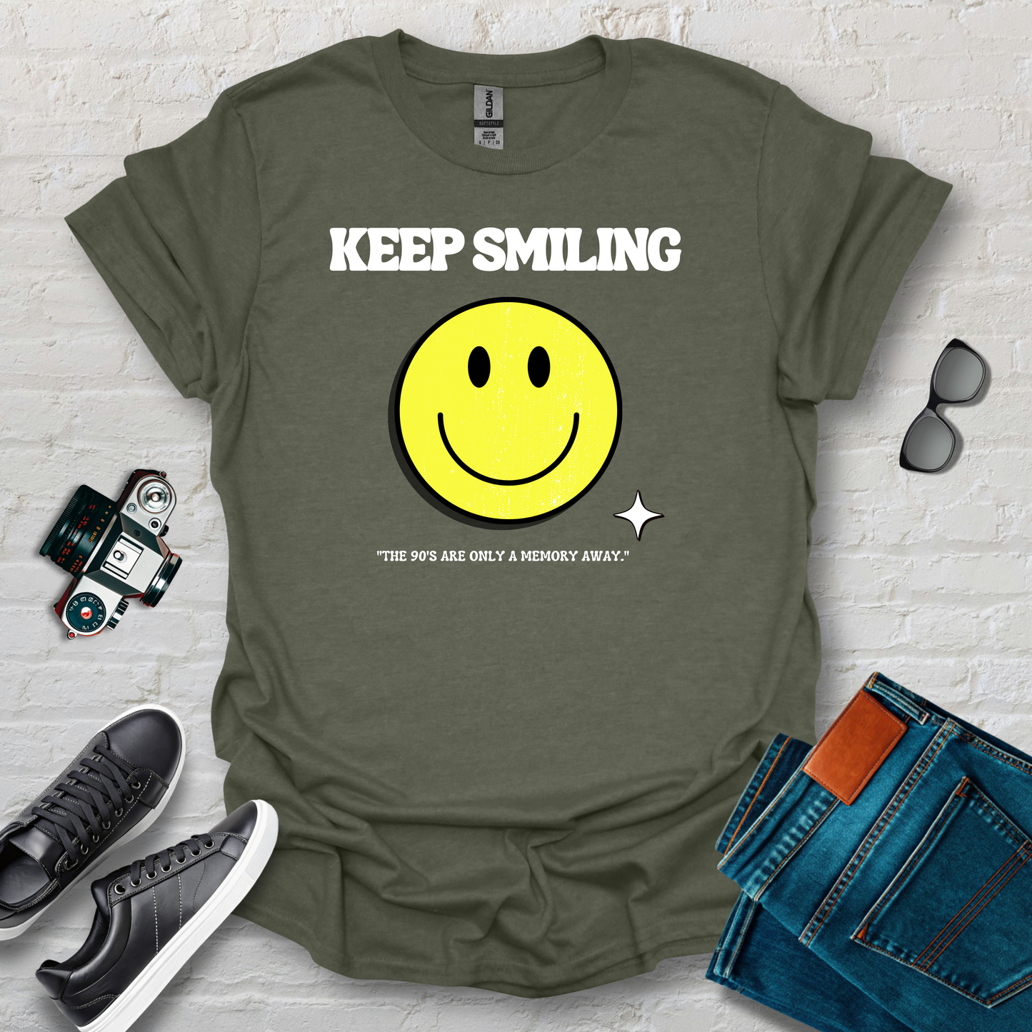 keep calm,smile baby it's a normal 90s day
