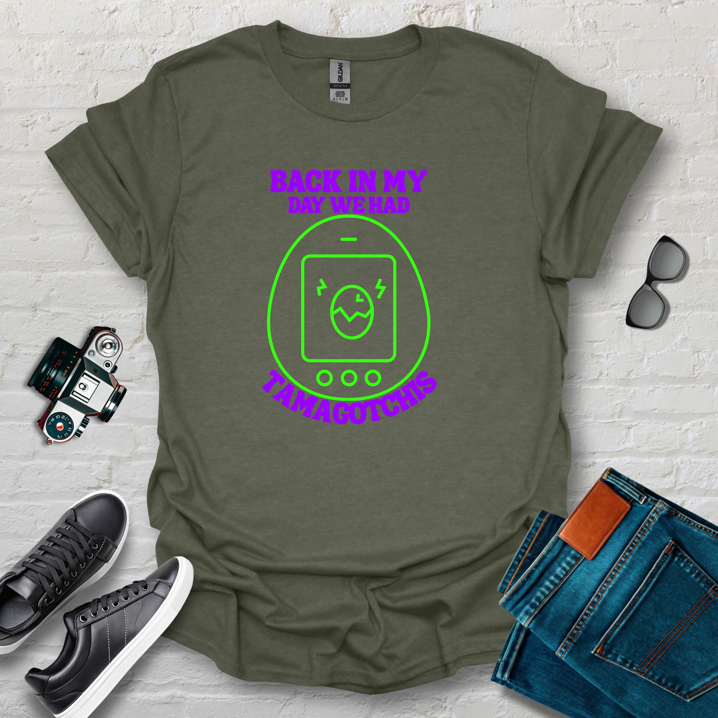 Tamagotchi was a thing green
