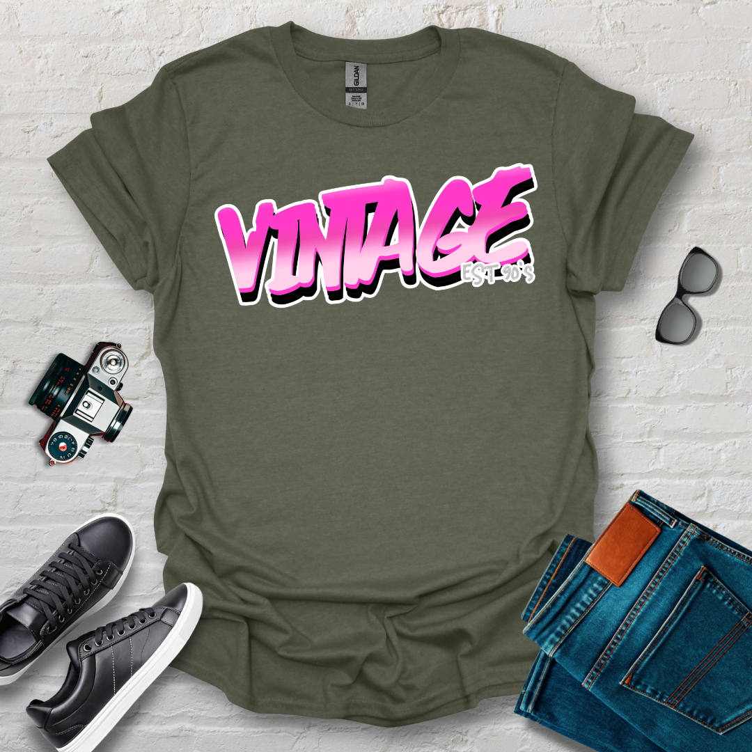 vintage 001 pink/grey
