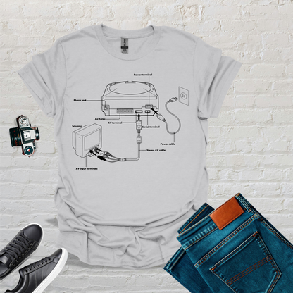 vintag gamer outline 001